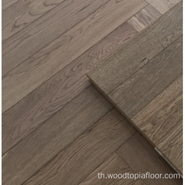 ร้อนขาย Herringbone Parquet UV Lacquer Oak